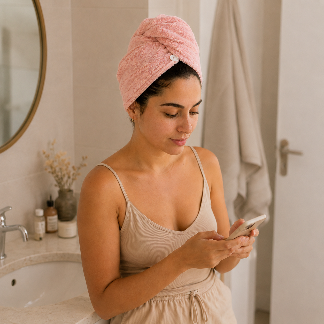 Turbante de Microfibra Auropi | Secado Rápido Antifrizz